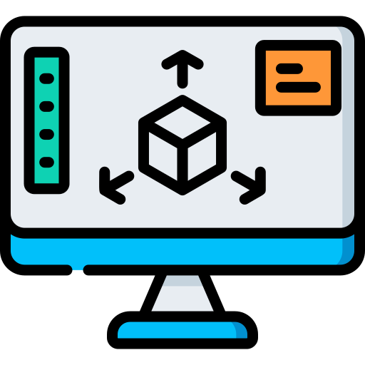 3D Modeling Icon